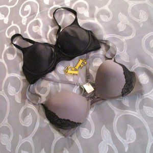 IZOD AND VANITY FAIR BRAS 34B (BUNDLE)